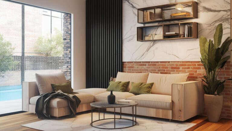 Interior Design for an Industrial-Style Living Room