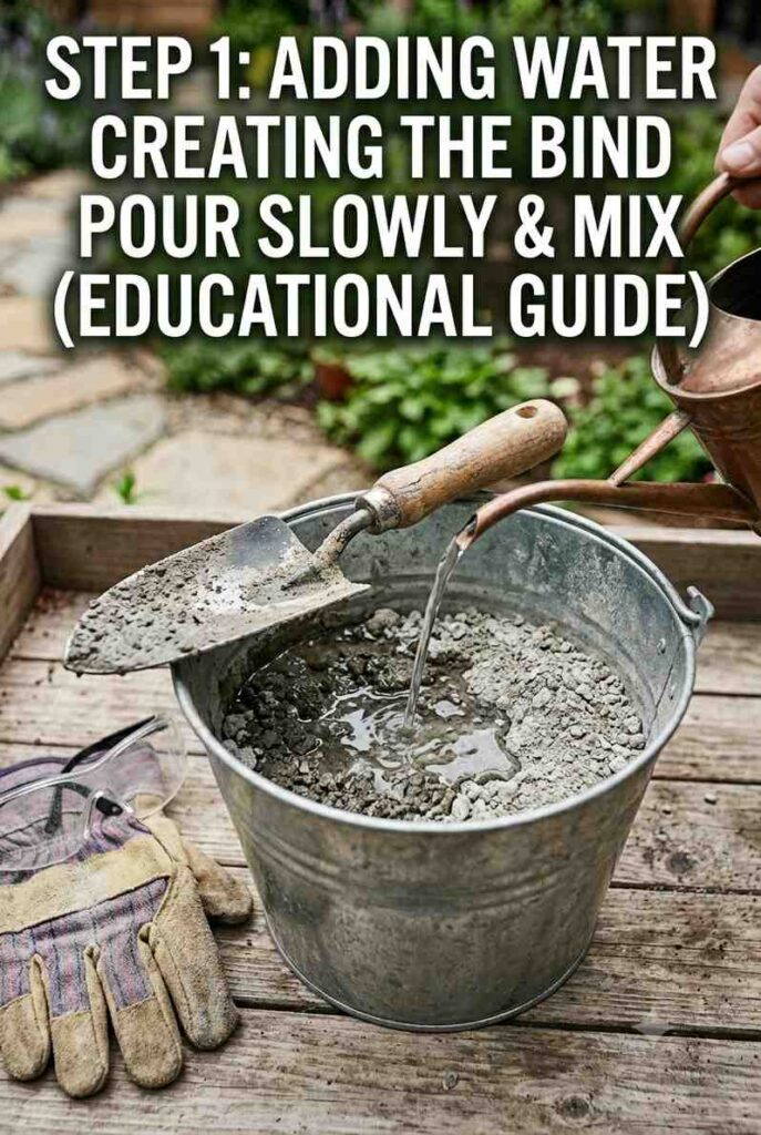 Concrete DIY Projects: Practical Ideas for Home, Garden, and Weekend Upgrades 2 Mixing concrete for DIY projects