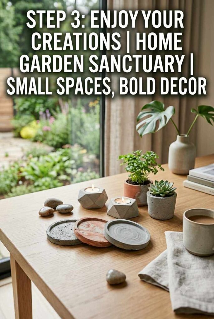 Concrete DIY Projects: Practical Ideas for Home, Garden, and Weekend Upgrades 5 DIY modern concrete planters with succulents