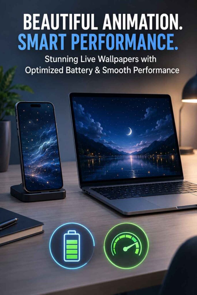 Battery and performance tips for animated wallpaper use