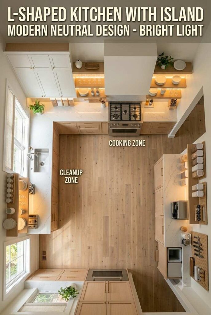Kitchen Inspiration Design: A Practical Guide to a Beautiful, Functional Kitchen 3 Small kitchen inspiration design with light cabinets, vertical storage, and under cabinet lighting
