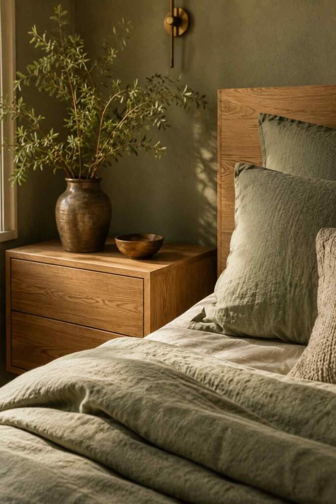Top 15 Sage Green Bedroom Ideas for a Calm, Stylish Retreat (2026 Edition) 4 sage green bedroom ideas detail