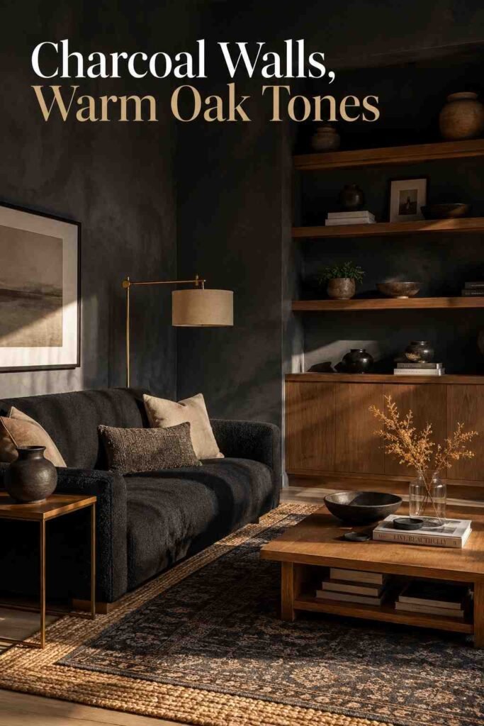 Trendy 24 Dark Living Room Ideas for a Bold, Cozy, and Timeless Space 2 dark living room ideas corner